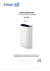 Clean Air Optima CA-704 Smart Manual