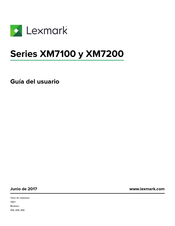 Lexmark XM7100 Serie Guia Del Usuario