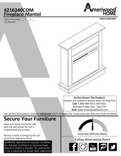 Ameriwood HOME 4216340COM Instrucciones De Montaje