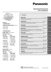 Panasonic U-125PZH2E5 Instrucciones De Operación