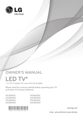 LG 55LB6000 Manual Del Propietário