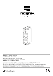 dBTechnologies INGENIA IG2T Manual Del Usuario