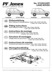 PF Jones 37190510PF Instrucciones De Montaje