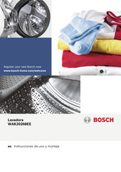 Bosch WAK20268EE Instrucciones De Uso Y Montaje