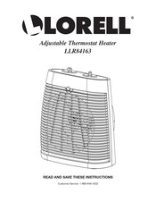 Lorell LLR84163 Manual De Instrucciones