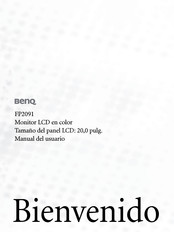 BenQ FP2091 Manual Del Usuario