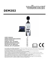 Velleman DEM202 Manual Del Usuario