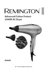 Remington Advanced Colour Protect 2300W AC Dryer Manual De Instrucciones