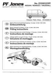 PF Jones 29500525PF Instrucciones De Montaje