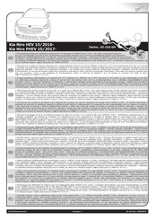 ECS Electronics KI-102-DH Instrucciones De Montaje