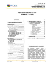 Tecam 7EZER Serie Instrucciones De Instalación