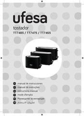 UFESA TT7475 Manual De Instrucciones