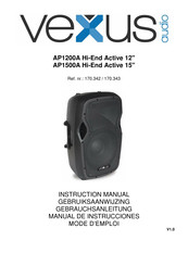 Vexus Audio AP1500A Manual De Instrucciones