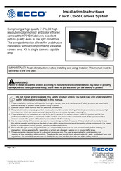 Ecco K7010-K Instrucciones De Instalación