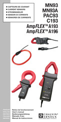 Chauvin Arnoux AmpFLEX A196 Manual De Instrucciones