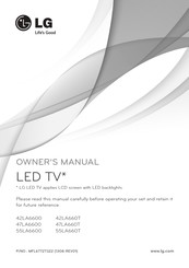 LG 47LA660T Manual Del Propietário