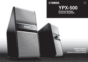 Yamaha YPX-500 Manual De Instrucciones