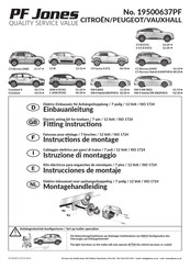 PF Jones 19500637PF Instrucciones De Montaje