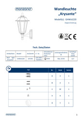 monzana GHWLK220 Manual De Instrucciones