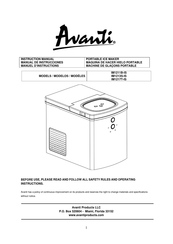 Avanti IM1213S-IS Manual De Instrucciones