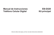 Panasonic EB-G520 Manual De Instrucciones