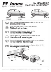 PF Jones 19500586PF Instrucciones De Montaje