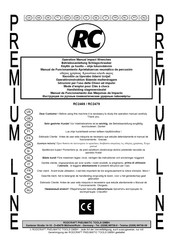 RODCRAFT RC2469 Manual De Funcionamiento