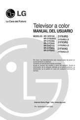 LG 21FX5RG-LD Manual Del Usuario