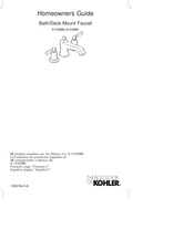 Kohler K-T10585 Manual Del Propietário