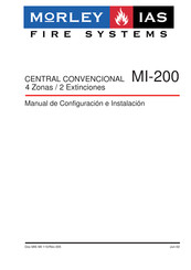 MORLEY MI-200 Manual De Configuración E Instalación