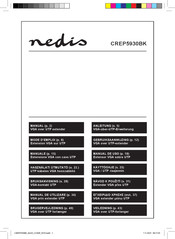 nedis CREP5930BK Manual De Uso