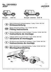 Jaeger 12610502J Instrucciones De Montaje