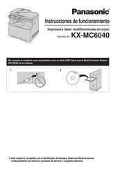 Panasonic KX-MC6040 Instrucciones De Funcionamiento