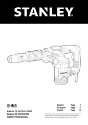 Stanley SHM5 Manual De Instrucciones