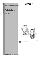 SSP MRP101 Manual De Instrucciones