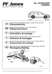 PF Jones 19230526PF Instrucciones De Montaje