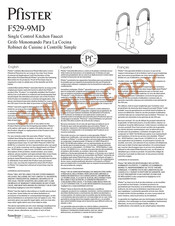 Pfister F529-9MD Instrucciones De Montaje