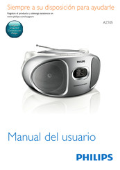 Philips AZ105 Manual Del Usuario