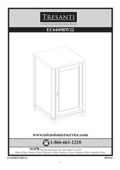 Twin-Star International TRESANTI EC6449RW22 Instrucciones De Montaje