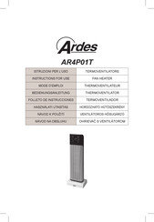ARDES AR4P01T Folleto De Instrucciones