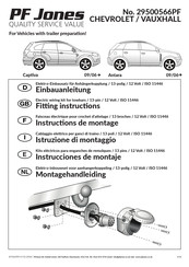 PF Jones 29500566PF Instrucciones De Montaje