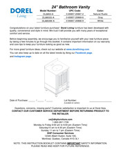 DOREL Living DL8853-A Manual De Installation