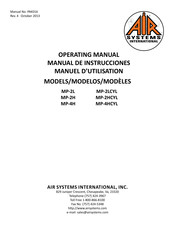 AIR SYSTEMS INTERNATIONAL MP-2HCYL Manual De Instrucciones