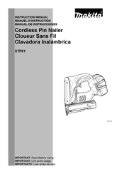 Makita XTP01 Manual De Instrucciones