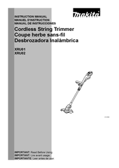 Makita XRU01 Manual De Instrucciones