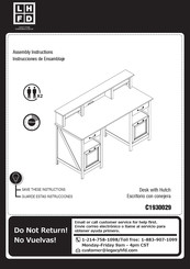 LEGACY HOME C1930029 Instrucciones De Ensamblaje