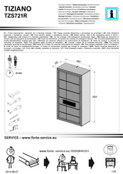 Forte TZS721R Instrucción De Montaje