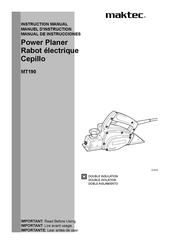 Maktec MT190 Manual De Instrucciones