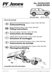 PF Jones 29190519PF Instrucciones De Montaje