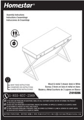 HomeSTAR Z1810396 Instrucciones De Ensamblaje